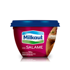 QUESO UNTABLE SALAME MILKAUT 190 GRS.