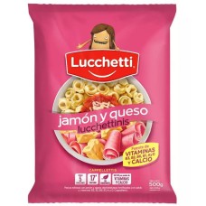 CAPPELLETTIS JAMÓN Y QUESO LUCCHETTI 500 GRS.